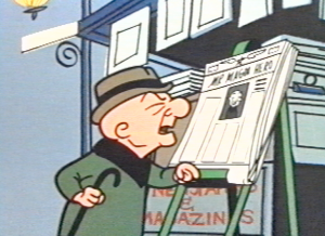 screen shot mr magoo newspaper