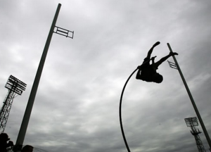 screen shot pole vaulting without bar