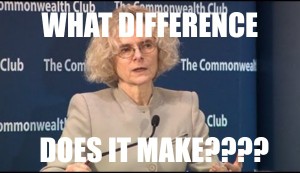 screen shot nora volkow with words, what difference